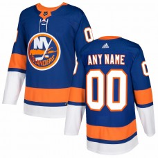 New York Islanders Men's adidas Royal Authentic Custom Jersey