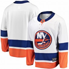 New York Islanders Men's Fanatics Branded White Breakaway Away Jersey