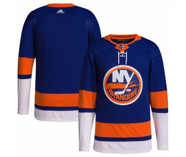 New York Islanders Men's adidas Royal Home Primegreen Authentic Pro Blank Jersey