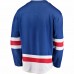 New York Rangers Men's Fanatics Branded Blue Breakaway Home Jersey
