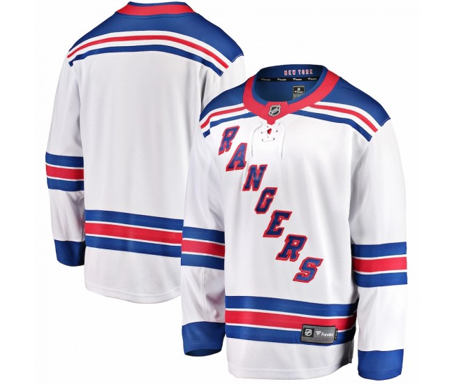 New York Rangers Men's Fanatics Branded White Breakaway Away Jersey