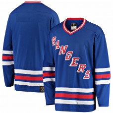 New York Rangers Men's Fanatics Branded Blue Premier Breakaway Heritage Blank Jersey