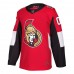Ottawa Senators Men's adidas Red Authentic Custom Jersey