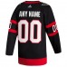 Ottawa Senators Men's adidas Black 2020/21 Home Authentic Custom Jersey