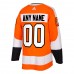 Philadelphia Flyers Men's adidas Orange Authentic Custom Jersey