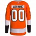Philadelphia Flyers Men's adidas Orange Home Primegreen Authentic Pro Custom Jersey