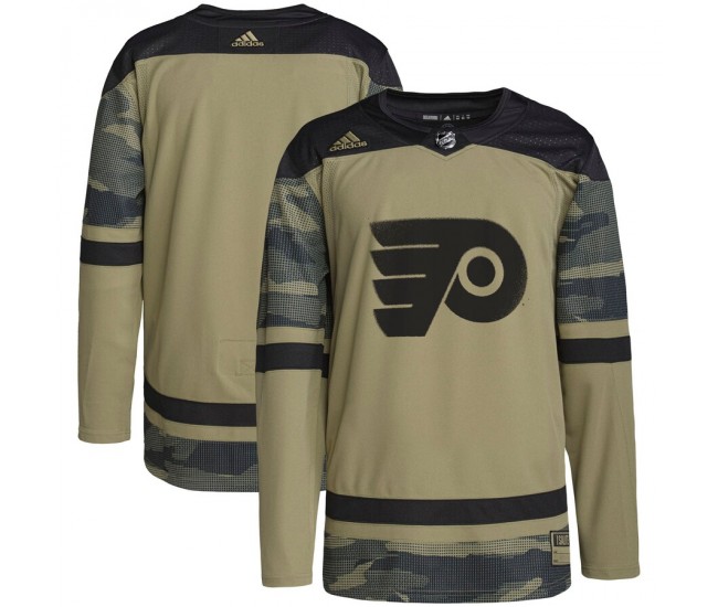 Philadelphia Flyers Men's adidas Camo Military Appreciation Team Authentic Practice Jersey