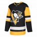 Pittsburgh Penguins Men's adidas Black Home Authentic Blank Jersey