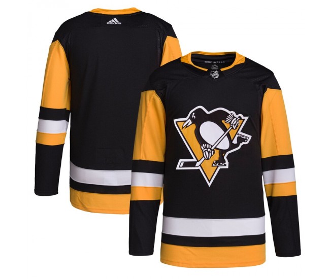 Pittsburgh Penguins Men's adidas Black Home Primegreen Authentic Pro Jersey