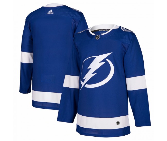 Tampa Bay Lightning Men's adidas Blue Home Authentic Blank Jersey