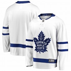 Toronto Maple Leafs Men's Fanatics Branded White Breakaway Away Jersey