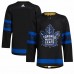Men's adidas Black Authentic Toronto Maple Leafs x drew house Alternate Blank Jersey