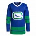 Vancouver Canucks Men's adidas Blue Alternate Primegreen Authentic Pro Blank Jersey