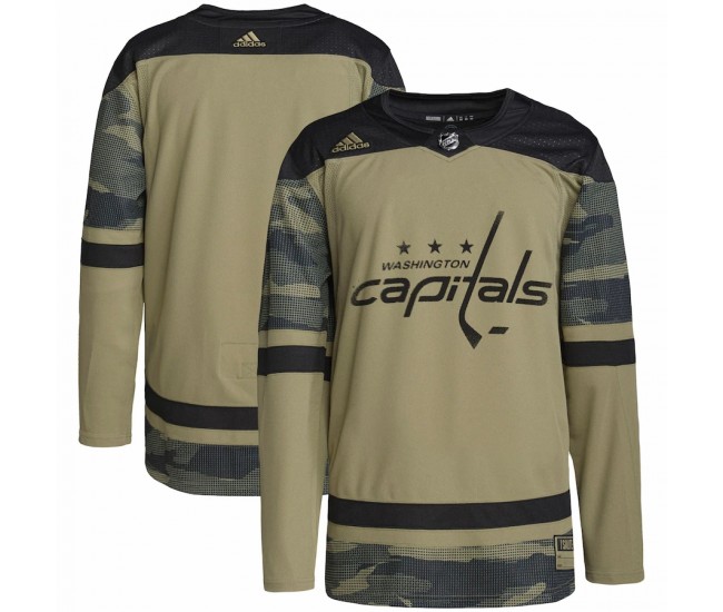 Washington Capitals Men's adidas Camo Military Appreciation Team Authentic Practice Jersey