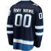Winnipeg Jets Men's Fanatics Branded Blue Home Breakaway Custom Jersey