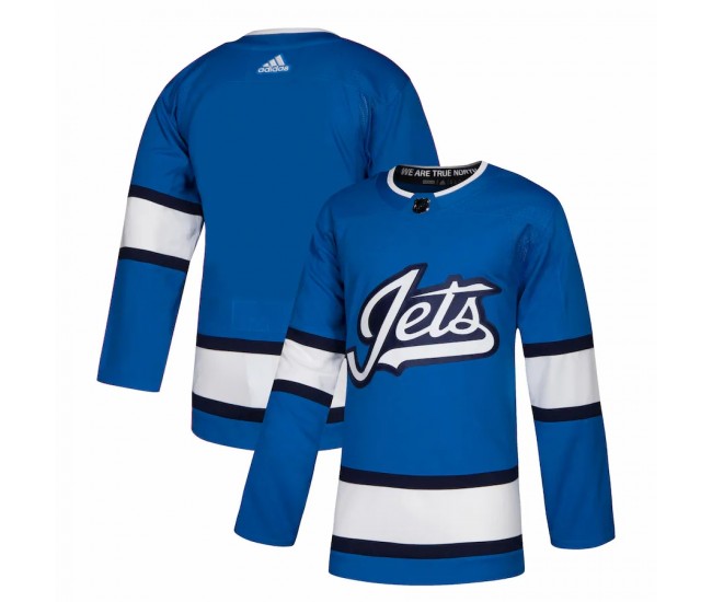 Winnipeg Jets Men's adidas Blue Alternate Authentic Jersey