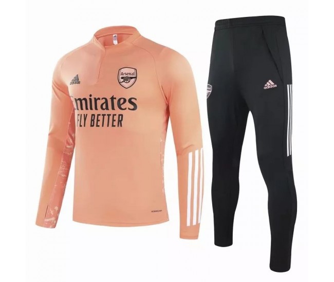 Arsenal FC Training Technical Soccer Tracksuit Chalk Coral 2020 2021 Arsenal FC Training Technical Soccer Tracksuit Chalk Coral 2020 2021