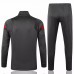 Liverpool FC Presentation Soccer Tracksuit Dark Grey 2020 2021