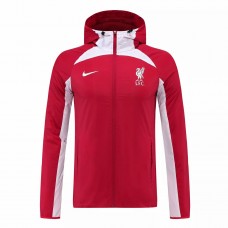 LFC Red Windrunner Football Jacket 2022