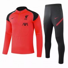 Liverpool FC Training Technical Soccer Tracksuit Orange 2020 2021