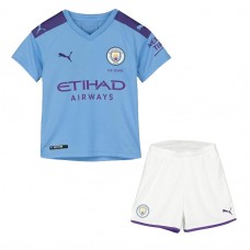 Manchester City Home Kit 2019-20 - Kids