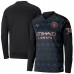 Manchester City Away Long Sleeve Jersey 2020 2021