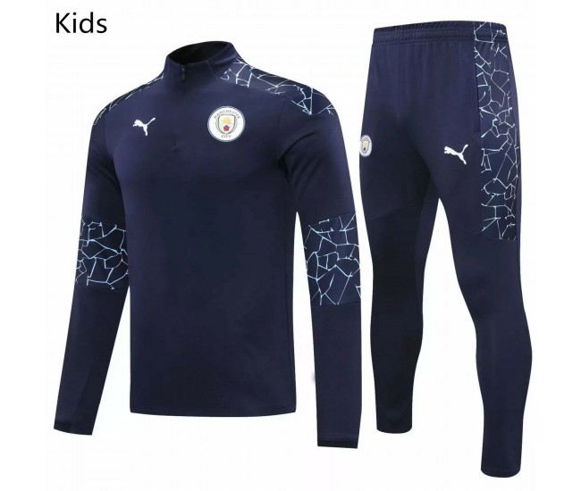 Manchester City FC Training Technical Soccer Tracksuit Kids 2020 2021 Manchester City FC Training Technical Soccer Tracksuit Kids 2020 2021