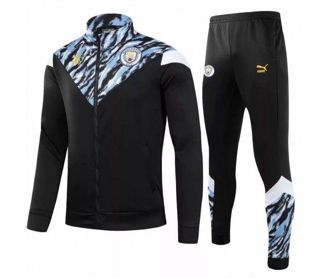 Manchester City FC Pre Match Training Presentation Soccer Tracksuit 2021 Manchester City FC Pre Match Training Presentation Soccer Tracksuit 2021