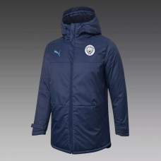 Manchester City Training Winter Jacket Navy 2020 2021