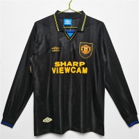 Manchester United FC Long Sleeve Away Retro Jersey 1993-1994