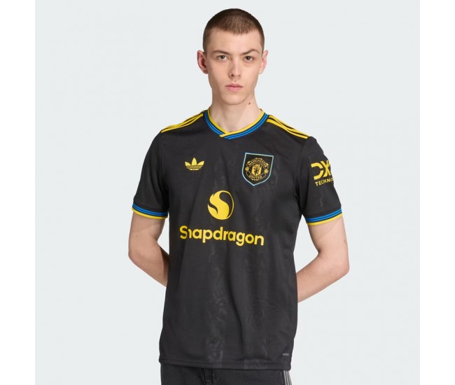 Manchester United Mens Third Authentic Jersey 25-26