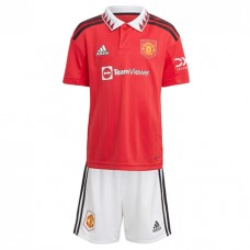 Manchester United Home Kids Kit 2022-23