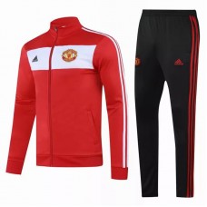 Manchester United Presentation Soccer Tracksuit Red 2020 2021
