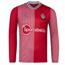 Southampton FC Men's Long Sleeve Home Jersey 23-24