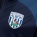 West Bromwich Albion Fc Men's Navy Matchday Jacket 23-24