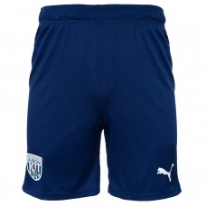 West Bromwich Albion Fc Men's Navy Away Shorts 23-24