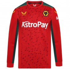Wolverhampton Wanderers Men's Long Sleeve Away Jersey 23-24