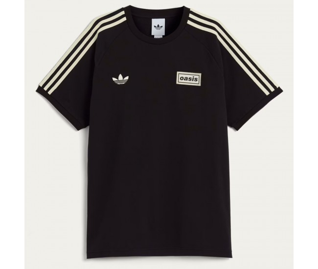 Adidas Originals x Oasis Mens Tour 3-Stripes Tee 2025