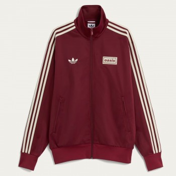 Adidas Originals x Oasis Mens Tour Firebird Track Top 2025 Noble Maroon