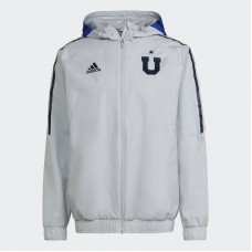 Universidad De Chile All Weather Football Jacket 2022 Universidad De Chile All Weather Football Jacket 2022