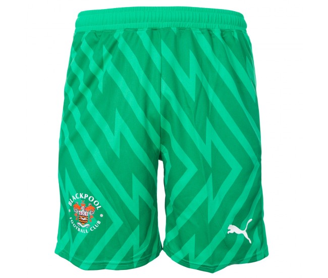 Blackpool Fc Goalkeeper Home Shorts 23-24