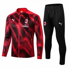 AC Milan Jacket Pants Training Suit Red 2019-20 