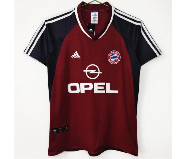 Bayern Munich Home Retro Jersey 2001-02