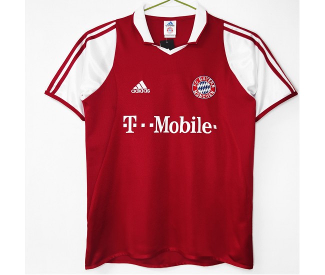 Bayern Munich Home Retro Jersey 2003-04