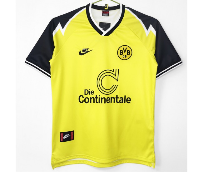 Borussia Dortmund Home Retro Jersey 1995-96