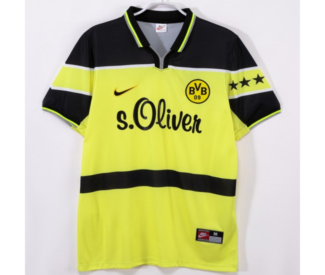 Borussia Dortmund Home Retro Jersey 1997-98