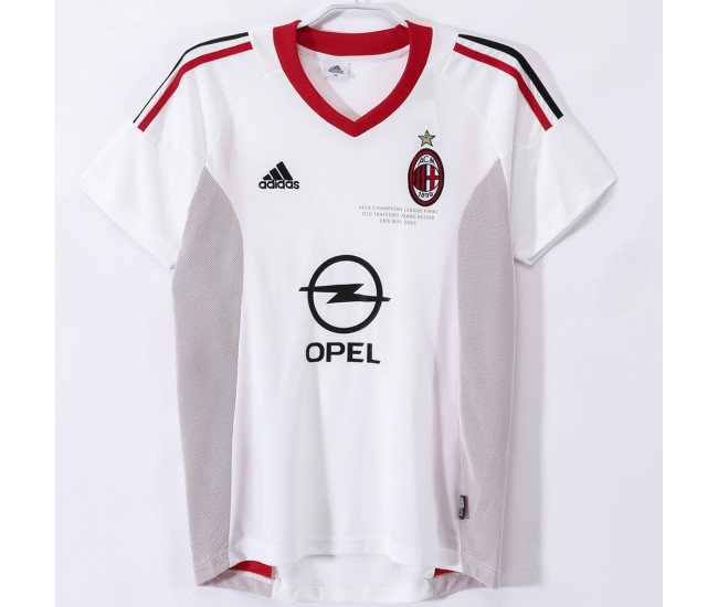 AC Milan Away Retro Jersey 2002-03