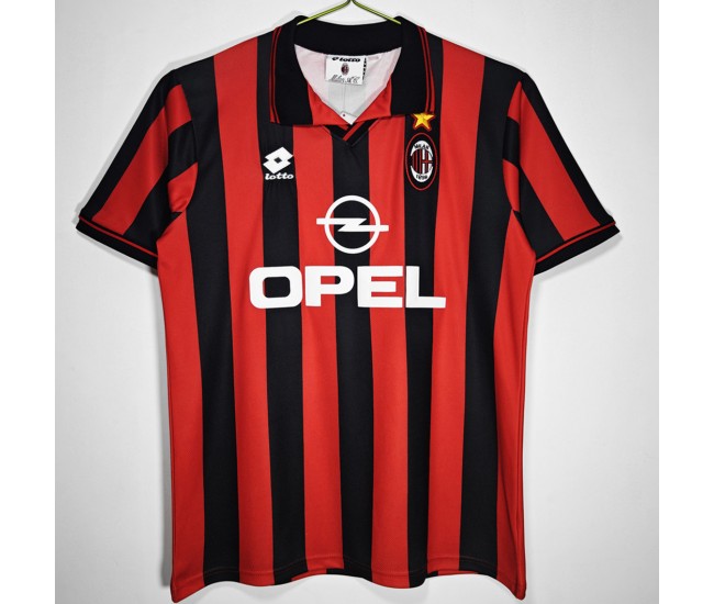 AC Milan Home Retro Jersey 1996-97