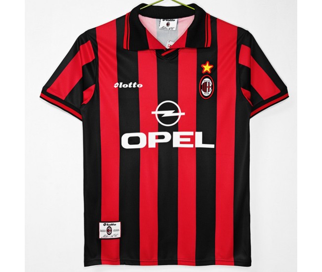 AC Milan Home Retro Jersey 1997-98