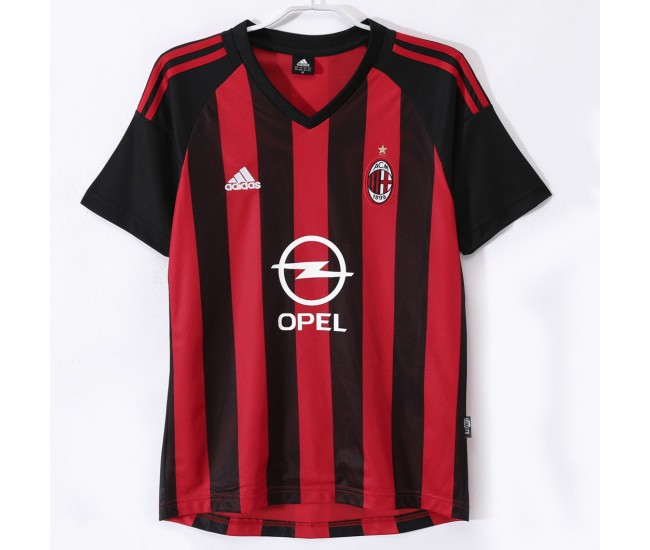 AC Milan Home Retro Jersey 2003-04